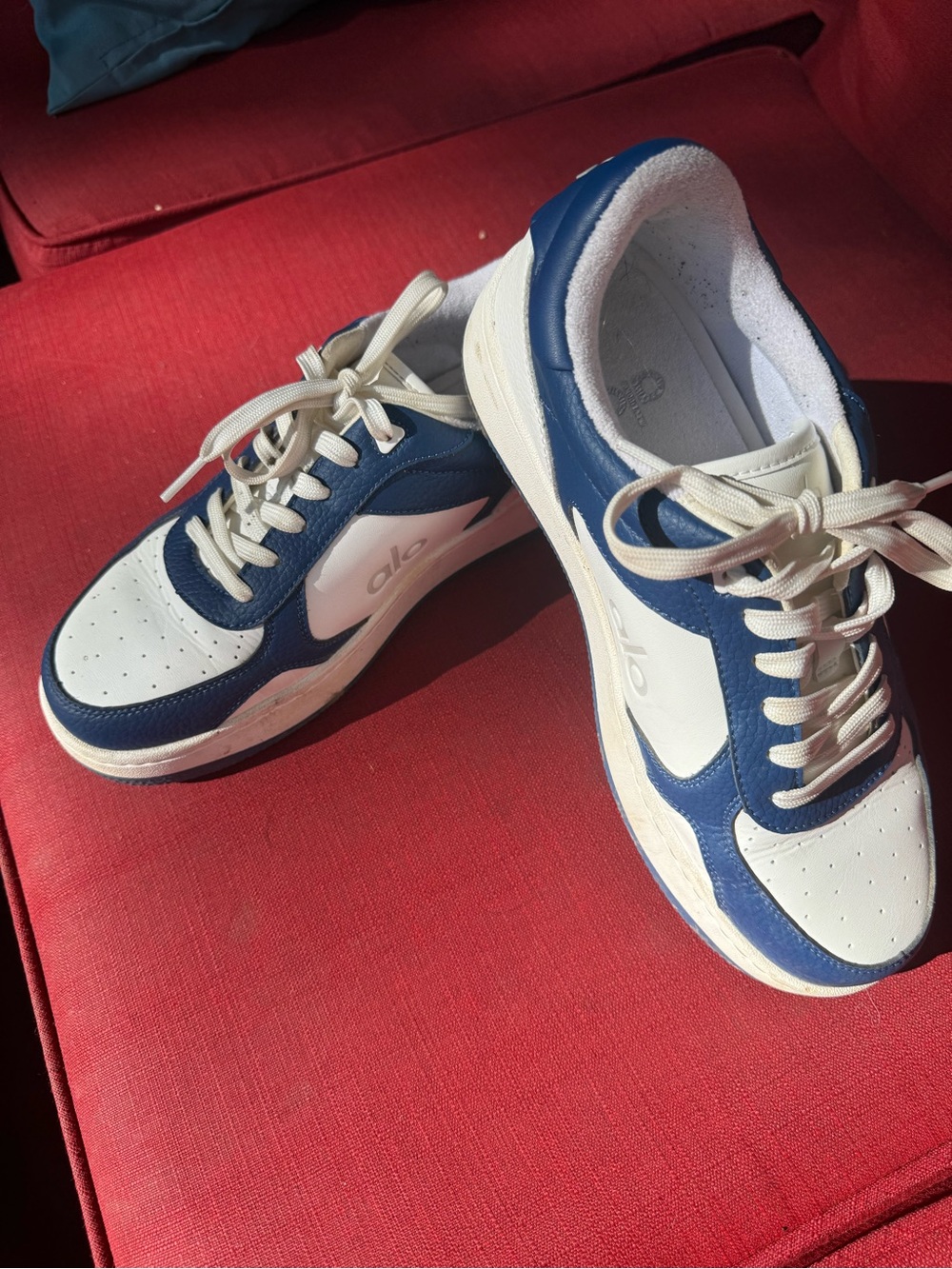 Women’s alo yoga Blue and White Casual Sneakers